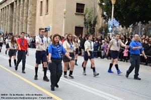 210- Rhodes- Defile Dodecanese grec